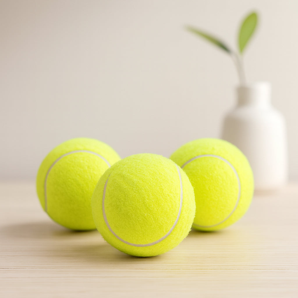 3'lü Tenis Kort Topu - Poşetli Kartela Ambalaj