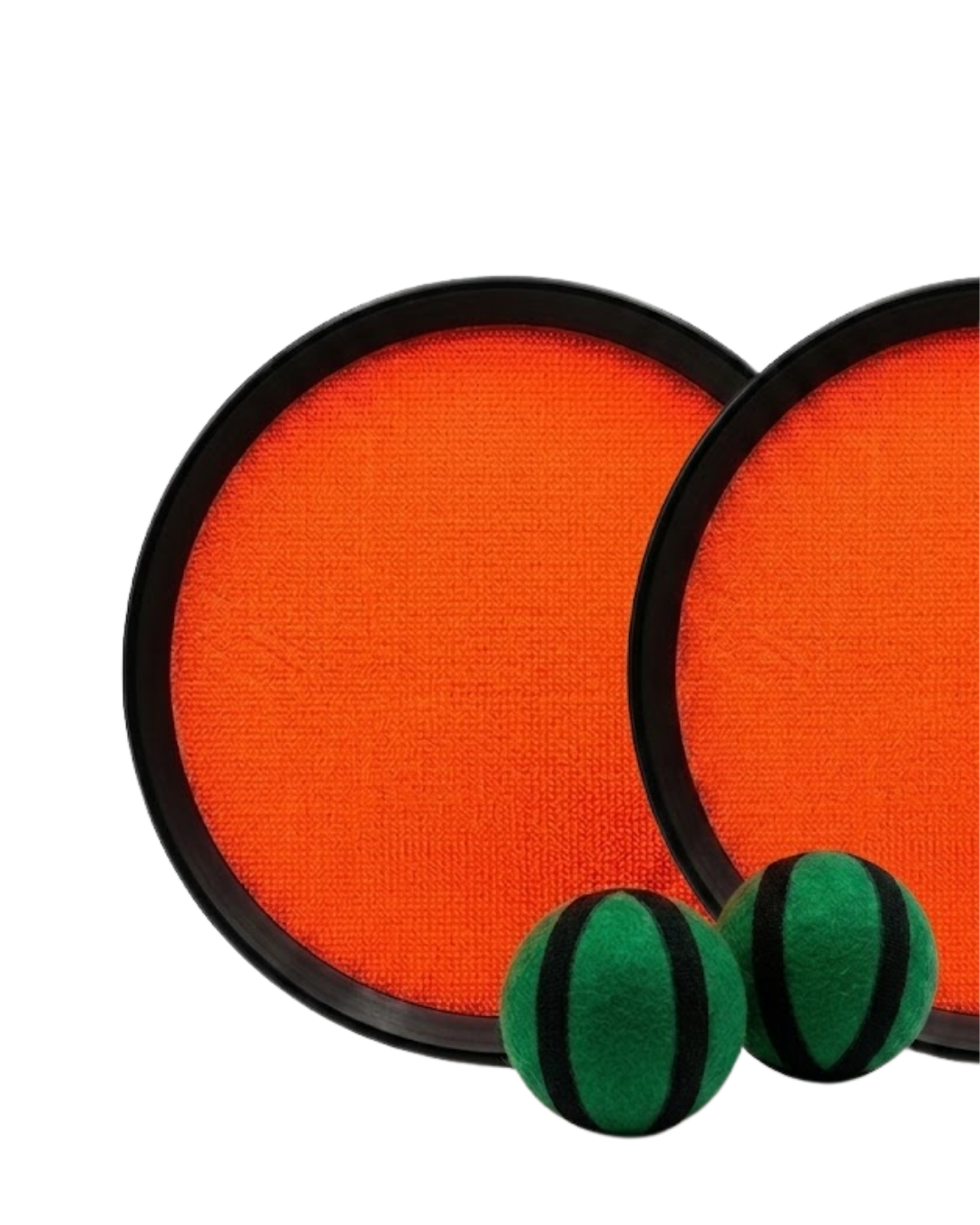 Cırt Cırtlı Top Yakalama Oyunu Seti 2 Kişilik Eğlenceli Bahçe Plaj Oyuncağı
