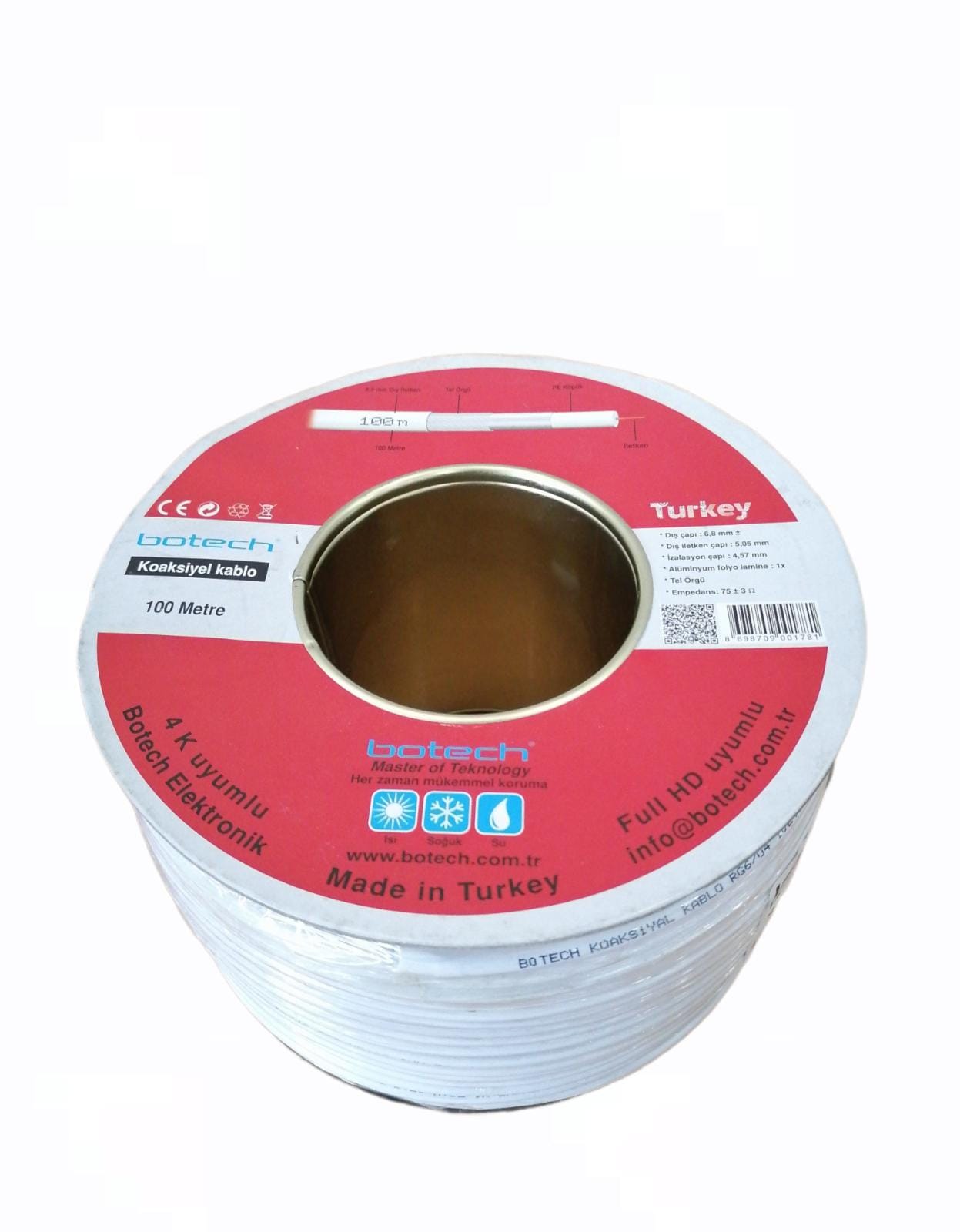 100MT UYDU ANTEN KABLOSU RG 6U (5643)