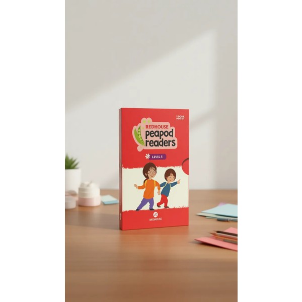 Redhouse Yayınları Peapod Readers İngilizce Hikaye Seti 5 Yazar: Komisyon 9 - 12 Yaş Aralığı (Kutulu)