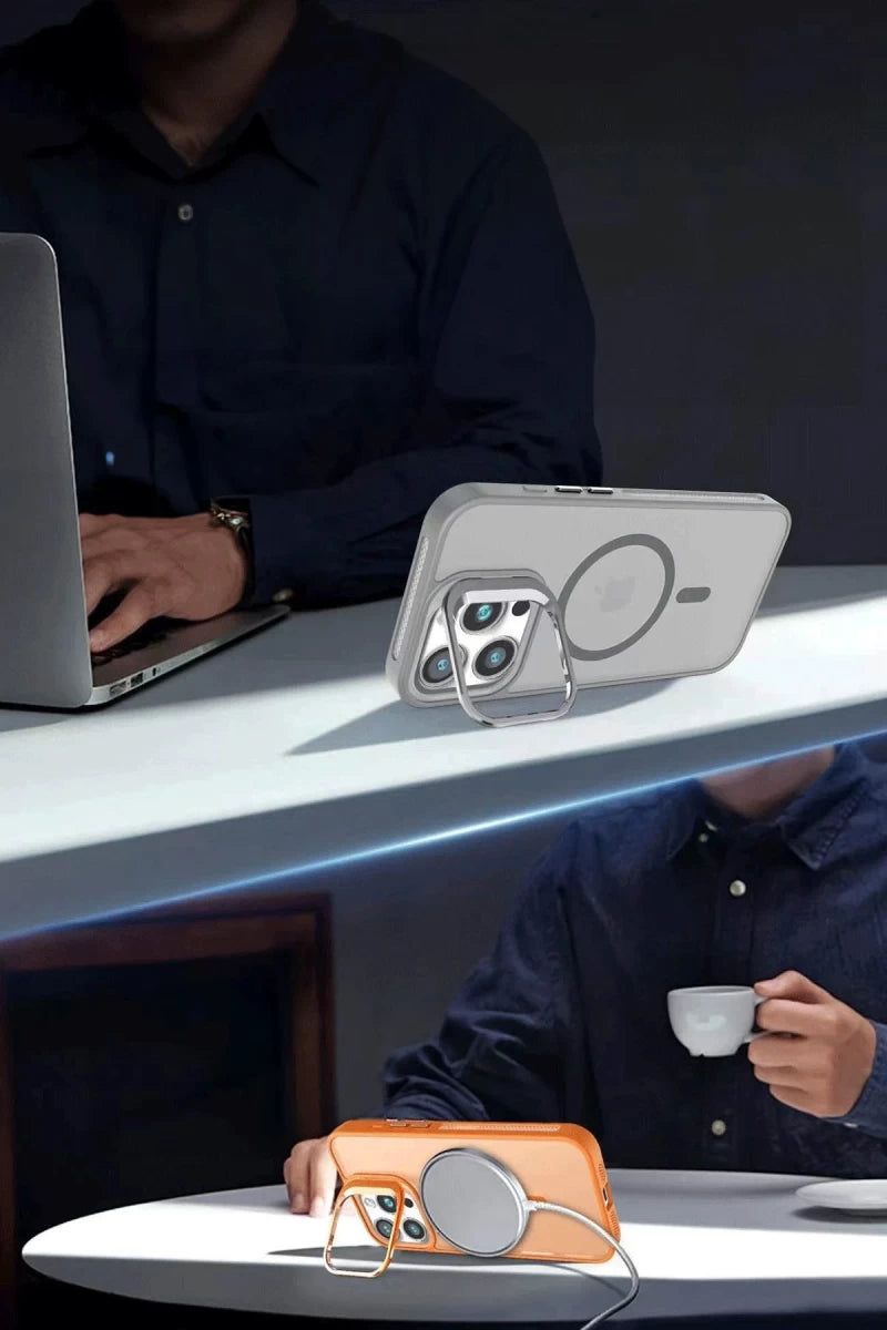Joko Apple iPhone 16 Flet Lens Magsafe Kapak - Siyah