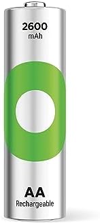 GP Batteries Recyko 2600 AA Kalem Ni-Mh Şarjlı Pil, 1.2 Volt, 2'li Kart