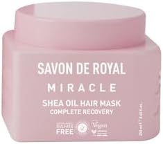 De Miracle Saç Bakım Maskesi 250 ml | Boyalı Ve Kıvırcık Saçlar | Iyileşme Etkili | Shea Yağı