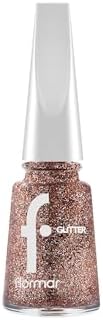 Yoğun Simli Şeffaf Oje - Glitter Nail Enamel - GL043 Rosegold-8682536050005