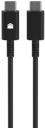 45W-5A USB-C to USB-C Hızlı Şarj ve Data Kablosu 1m Siyah
