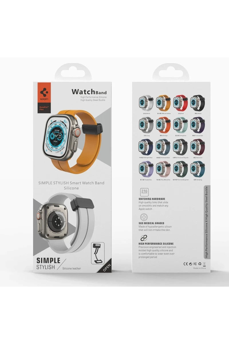 Apple Watch 42mm KR412 Elegance Stylısh Kordon - Pudra