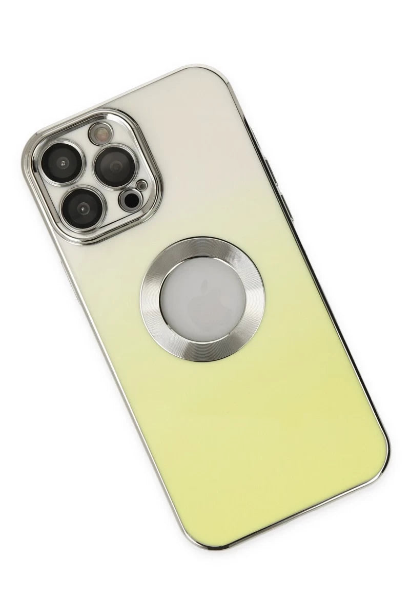 Apple iPhone 13 Pro Max Kılıf Best Silikon - Sarı