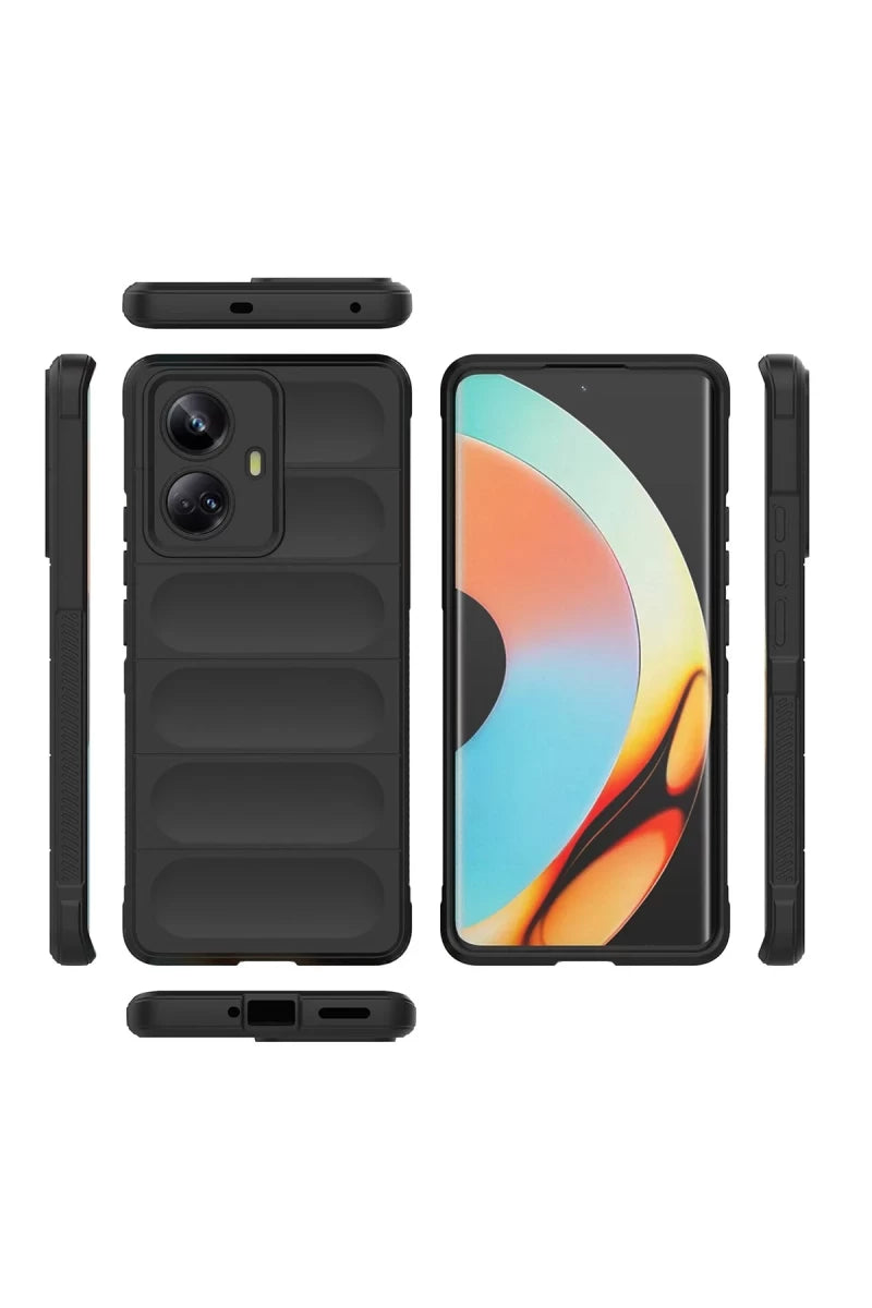 Realme 10 Pro 5G Kılıf Optimum Silikon - Bordo