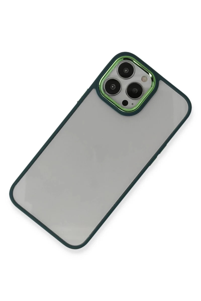Apple iPhone 14 Pro Max Kılıf Dora Kapak - Haki Yeşil