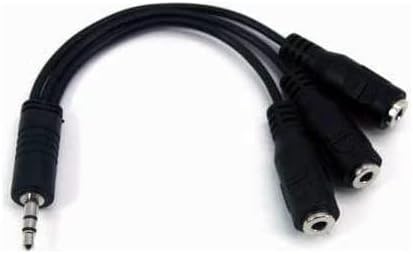 Platoon 3 Lü Stereo Çoklayıcı 3 x 3.5 mm Aux SES SİSTEMİ KABLOSU