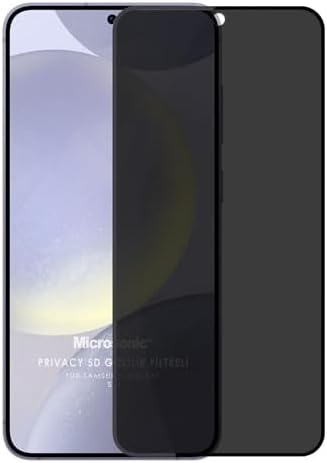 Galaxy A36 Privacy 5D Gizlilik Filtreli Cam Ekran Koruyucu Siyah