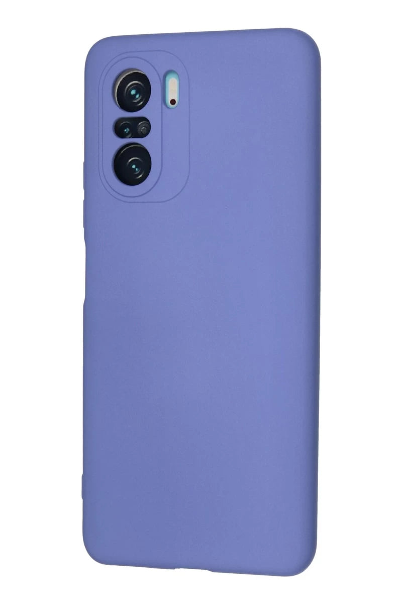 Xiaomi Poco F3 Kılıf Nano içi Kadife Silikon - Lila