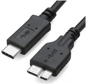5241 Usb Type C To Micro Usb 3.0 Taşınabilir Hdd Hard Disk Kablosu 1M (1 Metre)