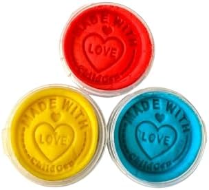 Doğal Oyun Hamuru - Eco Cup- 3'lü Ana Renkler (mavi - Kırmızı - Sarı) 3x125gr