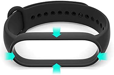 Ehr. Xiaomi Mi Band 3/4 / 5/6 / 7 Uyumlu Klasik Silikon Kordon