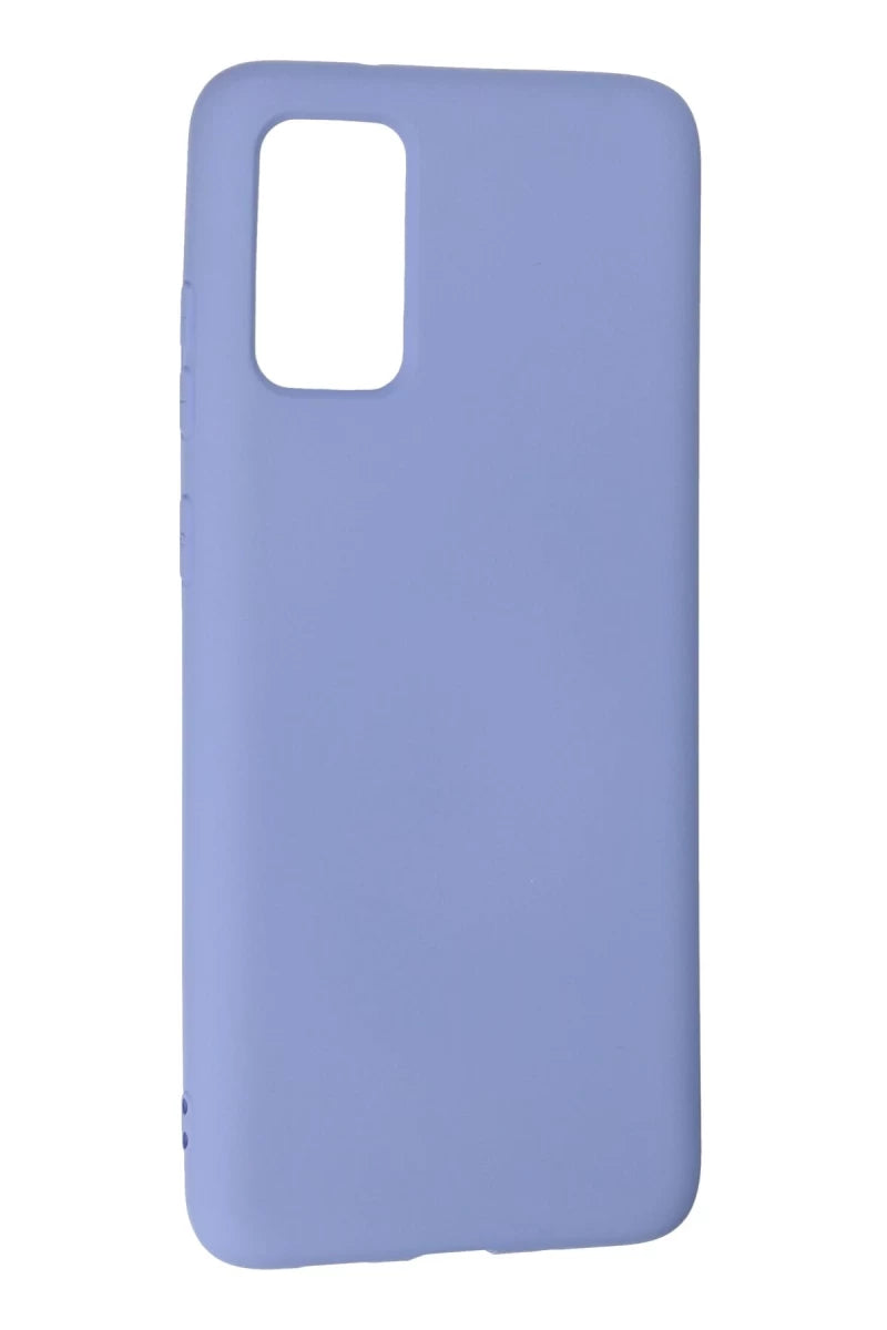 Samsung Galaxy S20 Plus Kılıf Nano içi Kadife Silikon - Lila