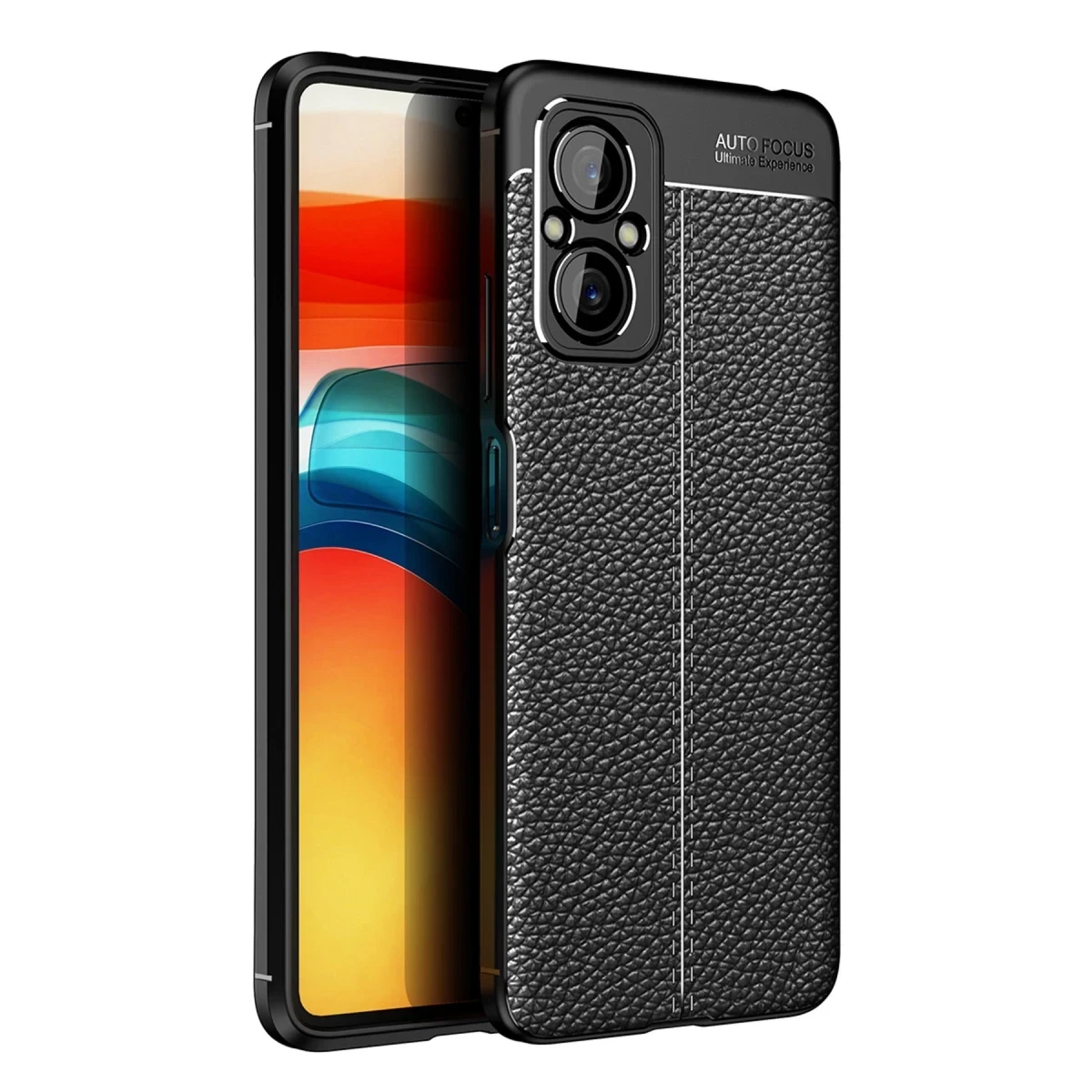Xiaomi Poco M5 Kılıf Auto Focus Kapak - Siyah
