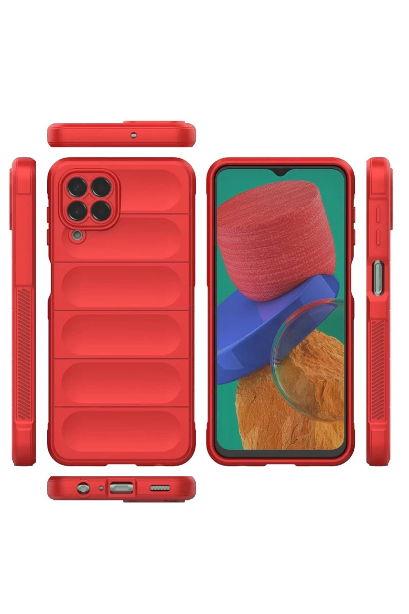 Samsung Galaxy M33 Kılıf Optimum Silikon - Kırmızı