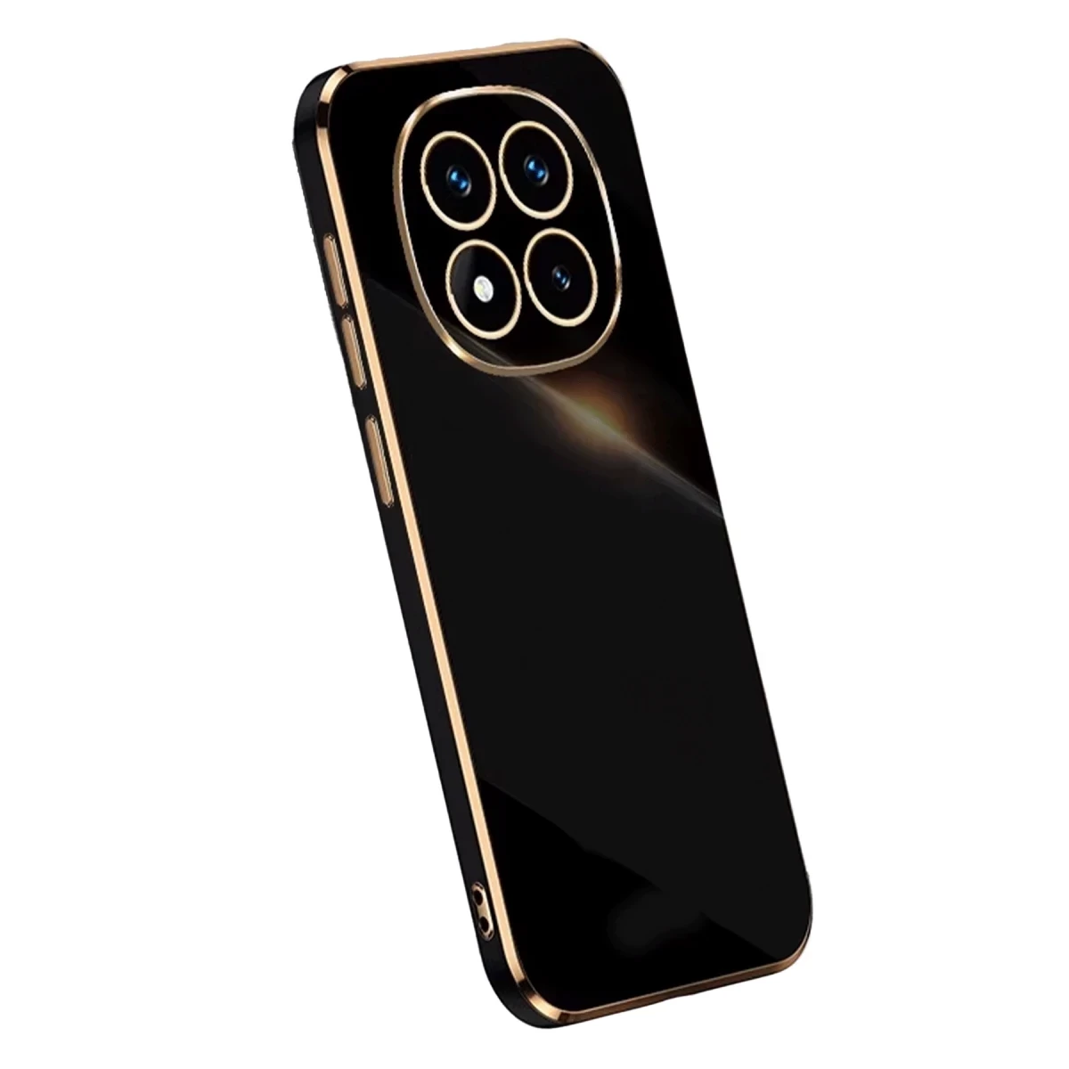 Xiaomi Redmi Note 14 Pro Plus Kılıf Volet Silikon - Siyah