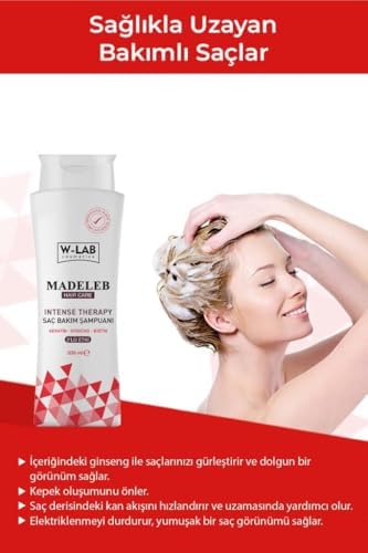 Madeleb Intense Therapy Keratin Şampuan 300 ML