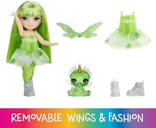 Entertainment RH Littles Gökkuşağı Perisi Bebekleri Emerald Hunter Oyuncak