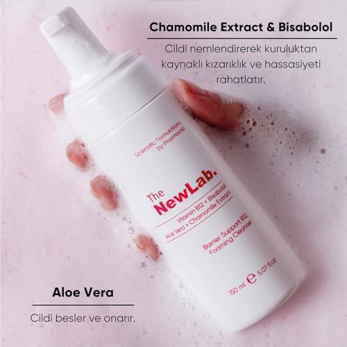 The NewLab. Bariyer Güçlendirici & Onarıcı B12 Yüz Serumu Ceramide Complex + Bisabolol 30 ml