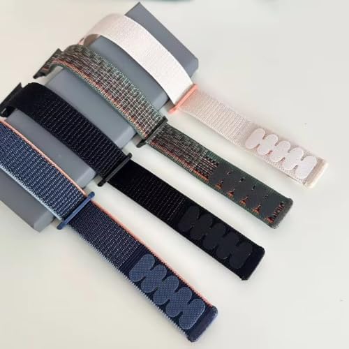 Apple Watch Uyumlu Nylon Loop Kumaş Kordon - 49mm/46mm/45mm/44mm/42mm/41mm/40mm/38mm Uyumlu - Apple Watch SE & Ultra 3/2/1 & Series 11-1