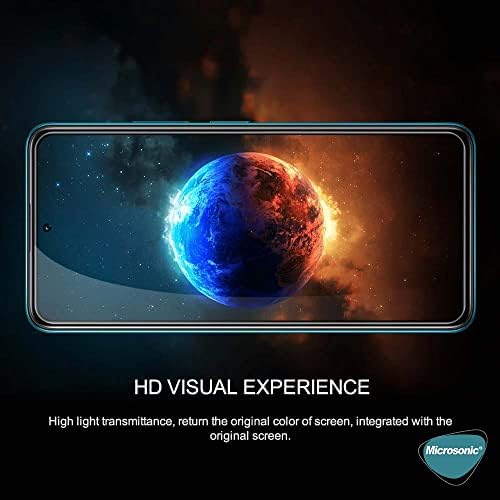 Xiaomi Poco X3 GT Tam Kaplayan Temperli Cam Ekran Koruyucu Siyah