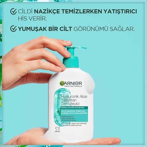 Hyaluronik Aloe Nemlendiren ve Yatıştıran Temizleyici 250 ML