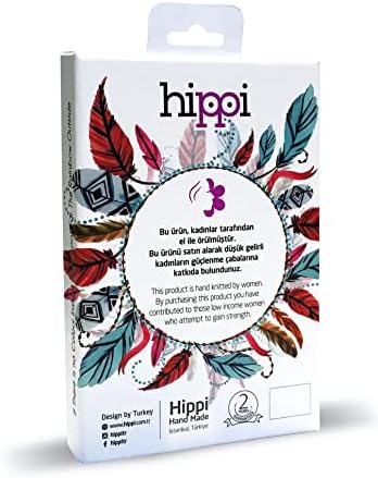 Hippi Cosmos Rengarenk 110 Cm El Örgüsü Telefon ve Çanta Askısı (Renkli)