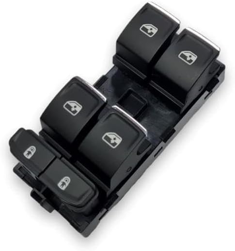 Vass41 Sol Ön Kapı Cam Düğmesi Kromlu 3G0959857C Skoda Kodiaq ile uyumlu 2021-2024