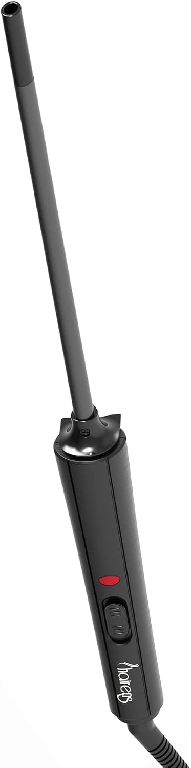 Hairens Hrs-130 Afro Dalga 9 mm. Kıvırcık Saç Maşası, 18 cm. Ekstra Uzun Başlık