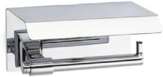 System Border Lıne Kapaklı Tuvalet Kağıtlığı Krom Renk 85X118X170 Mm