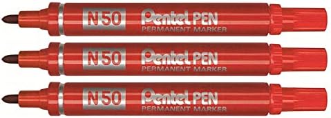 Permanent Markör - Yuvarlak Uç, Metal Gövde SİYAH