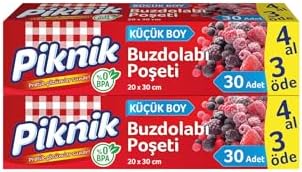 Piknik Buzdolabı Poşeti 4Al3Öde 30'Lu