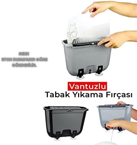 Easyso Tabaac Tabak Yıkama Fırçası Tasarrufmatik Fonksiyonel Renkli