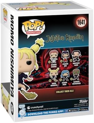Animasyon: JJK - Momo Nishimiya - Jujutsu Kaisen - Vinil Koleksiyon Figürü - Hediye Fikri - Resmi Ticari Ürünler - Çocuklar ve Yetişkinler için Oyuncak - Anime Hayranları - Koleksiyoncular