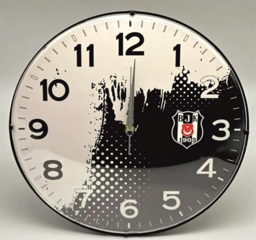 Beşiktaş Lisanslı Duvar Saati Grafikli