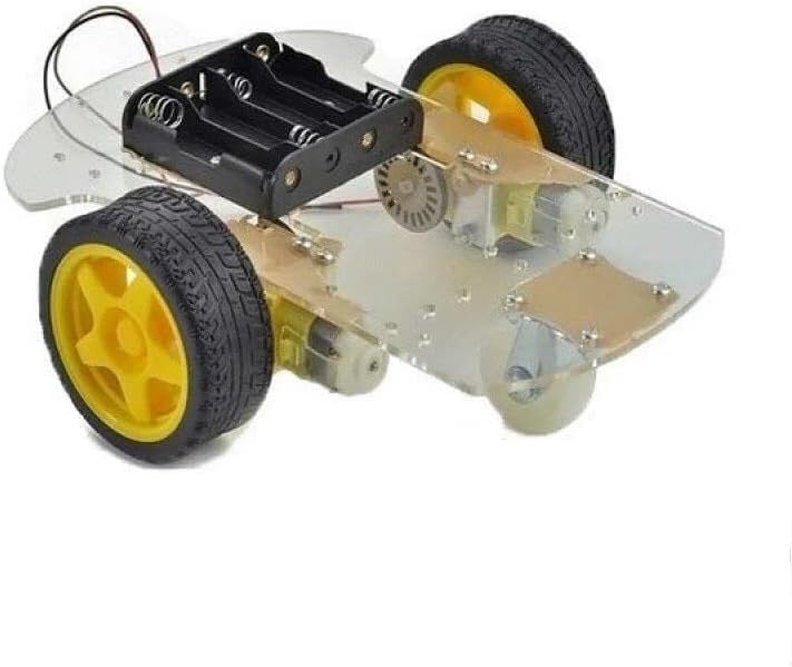 2WD Şeffaf Şase Tekerlekli Araba Kiti