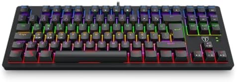 T-DAGGER Bali T-TGK311-BL 87 tuşlu TÜRKÇE Mekanik klavye