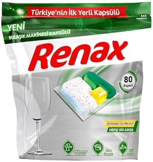 Bulaşık Makinesi Kapsülü, 80'li Paket