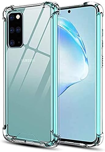Galaxy S20 Plus Şeffaf Airbag Antishock Köşe Korumalı Silikon Kılıf