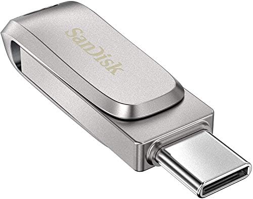 Ultra Dual Drive Luxe USB Type-C Sürücü Akıllı Telefon Bellek 128 GB (Mobil Bellek, USB 3.2 Gen 1, Döner Tasarım, 400 MB/s Okuma, USB Sürücü, Otomatik Yedekleme)