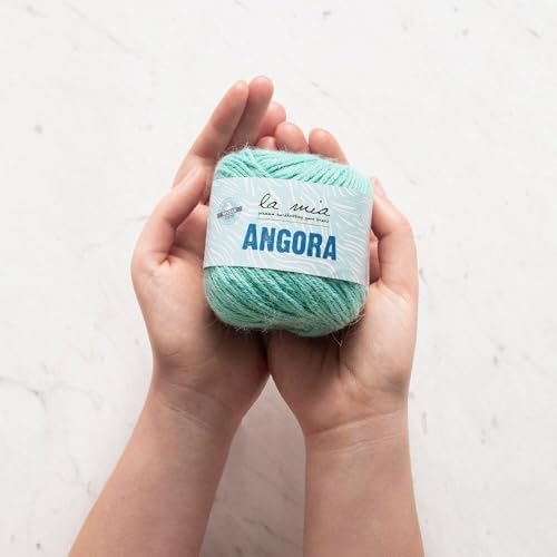 La Mia Angora 50gr Kahverengi El Örgü İpi - L133-33808