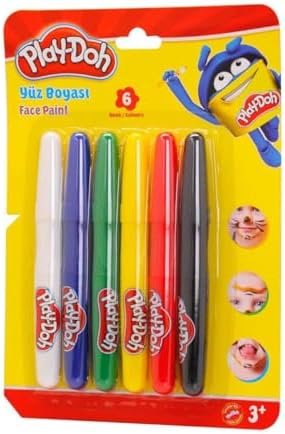 Play Doh Yüz Boyası 6 Renk