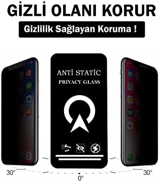 Xiaomi Redmi Note 10 Pro ile uyumlu Tam Kaplayan Anti Statik Görünmez Safir Ekran Koruyucu Hayalet Cam