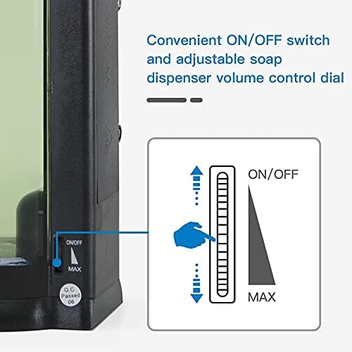 SmartGift Sensörlü Sıvı Sabunluk 500ml Dezenfektanlık Fotoselli Otomatik Sıvı Sabunluk