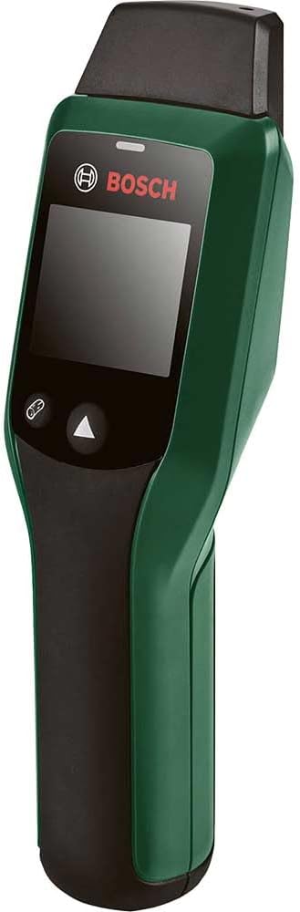 Bosch UniversalHumid nem dedektörü (ahşap grubu seçimi ve kolay kullanım için LED göstergeler sayesinde hassas sonuçlar, karton kutuda)
