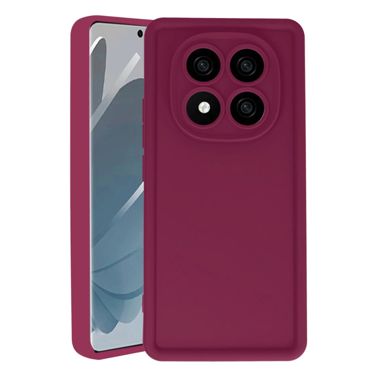 Xiaomi Redmi Note 14 Pro 5G Kılıf Viera Silikon - Bordo