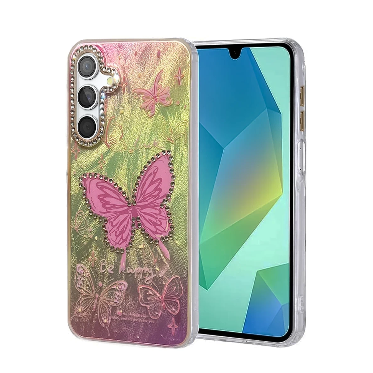 Samsung Galaxy S25 Kılıf Blade Aynalı Desenli Kapak - Desen 5